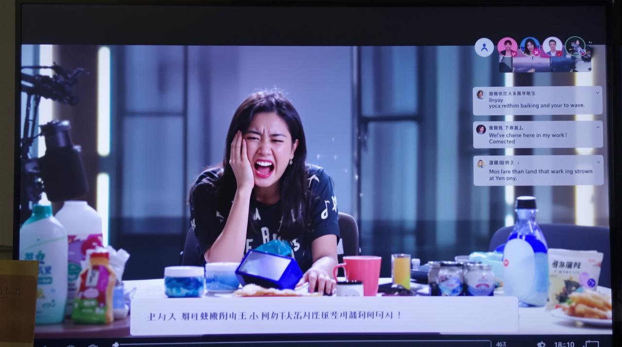 娱乐圈里戴面具的明星面对网红卤菜的真实反应揭示温柔贤淑的转变
